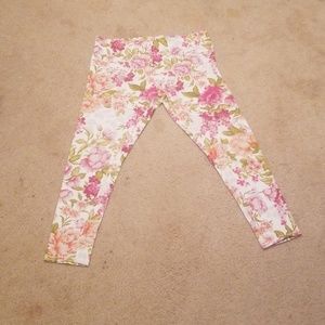 Floral leggings